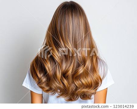 Glossy Hair 123014239