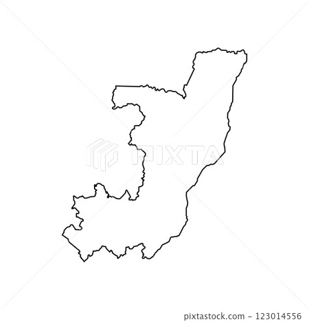 Republic of the Congo Map Icon Design Republic of the Congo Map Icon Design 123014556