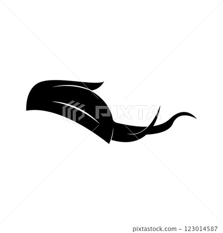 Blangkon icon, a typical Javanese hat, Indonesia. 123014587