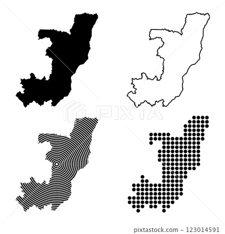 Republic of the Congo Map Icon Republic of the Congo Map Icon 123014591