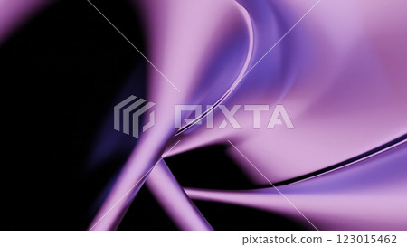 Dynamic and Modern Abstract Waves Featuring Vibrant Shades of Pink and Purple Color Mixing. Design 123015462