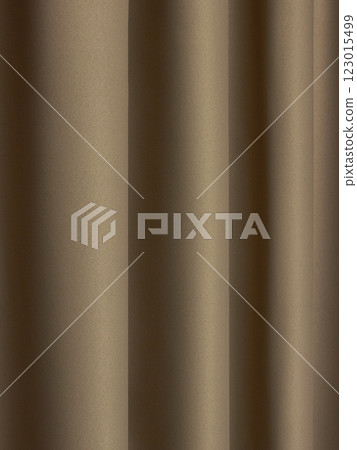 Modern blackout curtains in brown tones with smooth texture, ideal for light blocking 123015499