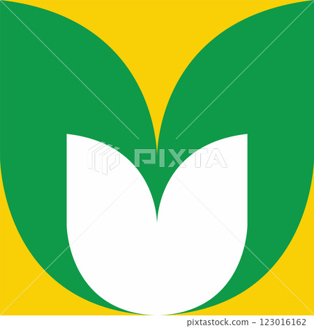 Tulip shape flower bloom design Tulip shape flower bloom design 123016162