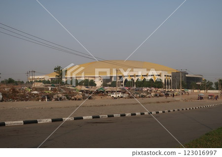 Glory Dome in Abuja, the capital of Nigeria Glory Dome in Abuja, the capital of Nigeria 123016997