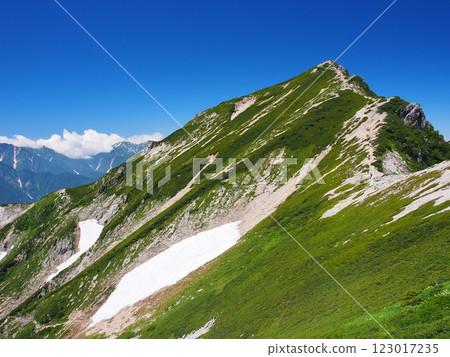 Summer in the Northern Alps, Mt. Karamatsu Summer in the Northern Alps, Mt. Karamatsu 123017235