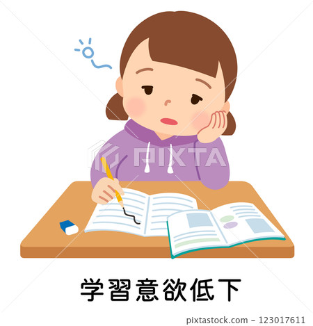 無法集中精力學習的兒童 發展障礙 123017611