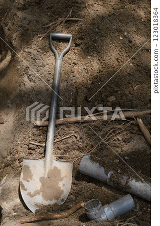 Waterwork construction 123018364