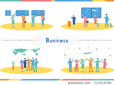 商業場景素材採集 商業場景素材採集 123018796