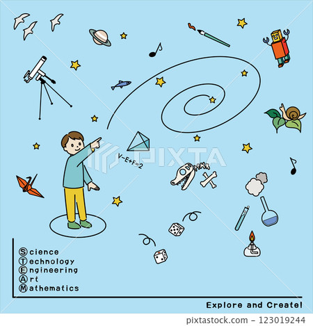 矢量 教育 學生 123019244