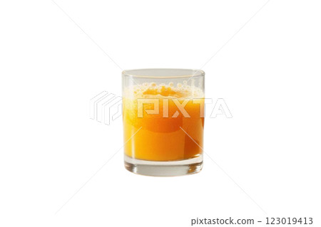 orange juice drink on transparency background PNG  123019413