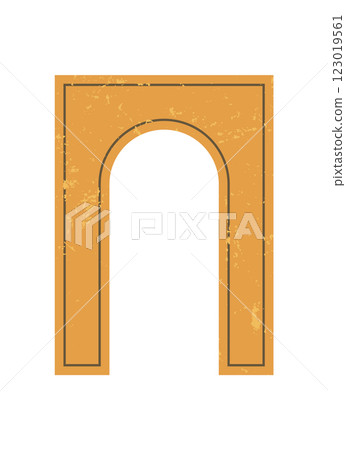 Bold Brutalist Abstract Shape. Modern icon of brutalism. Unique abstract form with grunge texture, simple yet striking. Ideal for contemporary design projects, art pieces, or decorative elements. Bold Brutalist Abstract Shape. Modern icon of brutalism. Unique abstract form with grunge texture, simple yet striking. Ideal for contemporary design projects, art pieces, or decorative elements. 123019561