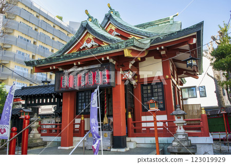 吉原神社（黑助稻荷神社）本殿，東京都台東區洗足中之町通 123019929