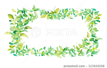 水彩畫。水彩尤加利矢量插圖。用水彩畫的葉子裝飾框架。 水彩畫。水彩尤加利矢量插圖。用水彩畫的葉子裝飾框架。 123020208