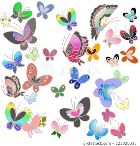 Butterfly illustration Butterfly illustration 123020335