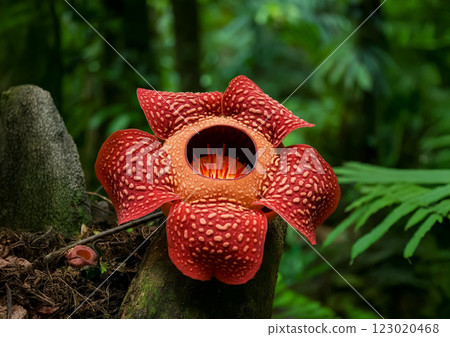 Rafflesia, the world's largest flower image 123020468