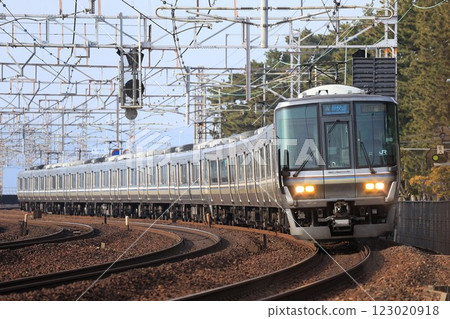 [JR西日本] 223系列2000號特快列車（JR神戶線：鹽穀～須磨） 123020918