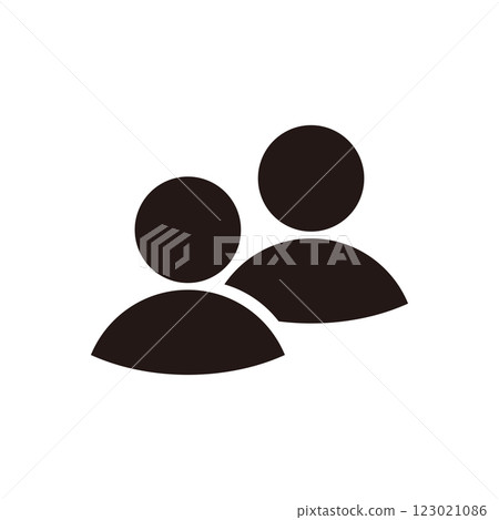 雙核象形圖圖標 雙核象形圖圖標 123021086