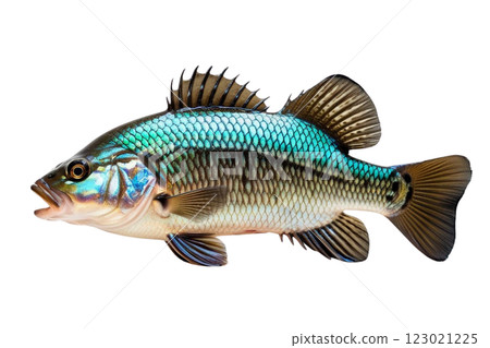 Peacock bass on transparency background PNG 123021225