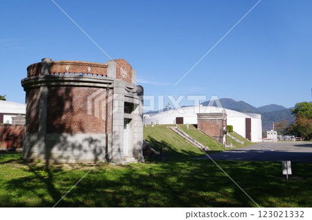 信州松本文化遺產 松本市水道局 大正時代建造的島上第一個水源「聯合井」的設施 123021332