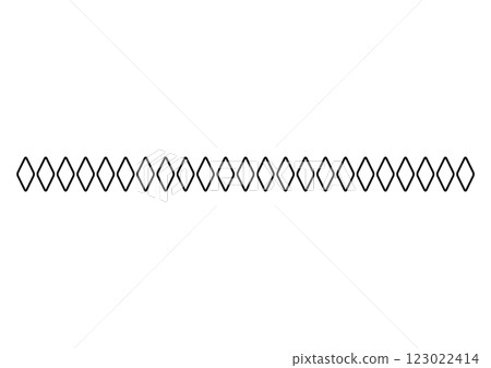 黑色鑽石裝飾線條 123022414