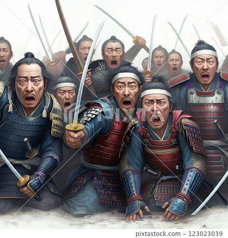 The Surrendering Samurai 123023039