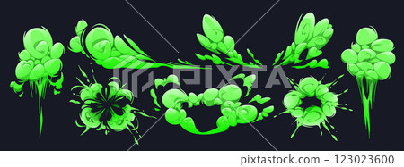 Green toxic smoke effect set Green toxic smoke effect set 123023600