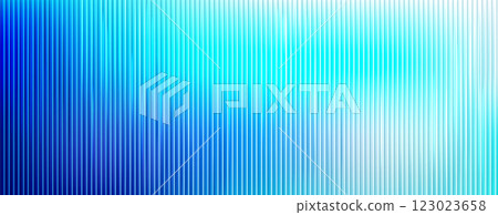 Ribbed blue glass background 123023658