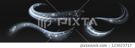 Bubble swirl effect collection Bubble swirl effect collection 123023717