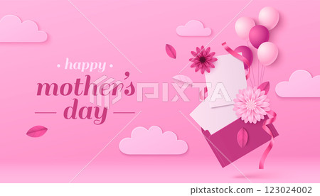3d Mother day greeting composition 3d Mother day greeting composition 123024002