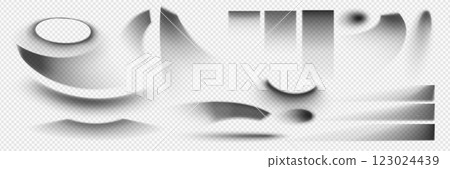 Abstract shadow effects set Abstract shadow effects set 123024439