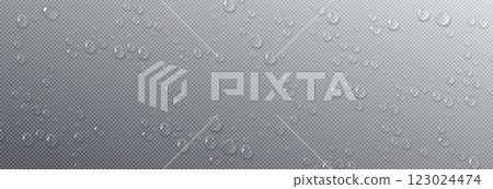Water droplets on glass or window surface. Water droplets on glass or window surface. 123024474