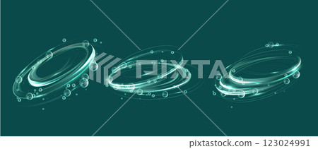 Bubble swirl effect designs 123024991