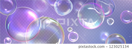 Transparent spheres with prismatic reflections Transparent spheres with prismatic reflections 123025134