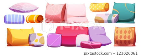 Cartoon pillow and cushion collection 123026061