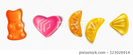 Gummy candy 3d collection Gummy candy 3d collection 123026914