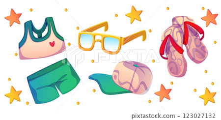 Summer vacation stuff Summer vacation stuff 123027132