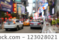 New York City Times Square, Manhattan Midtown Broadway street, USA. American NYC urban life. Taxi. 123028021
