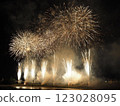 Asahikawa Summer Festival Fireworks Display 123028095
