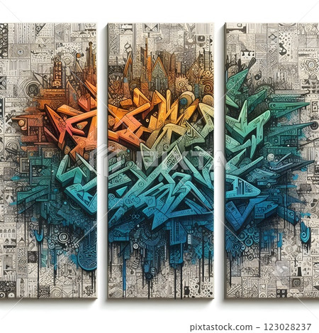 Dynamic Abstract Composition 123028237