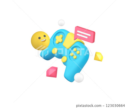 Esport online video gaming streaming service championship 3d icon realistic vector illustration Esport online video gaming streaming service championship 3d icon realistic vector illustration 123030664