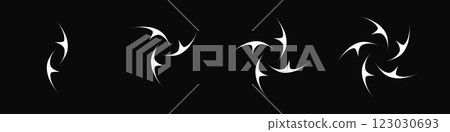 Y2K Aesthetic Vector Elements for Creative Projects 123030693