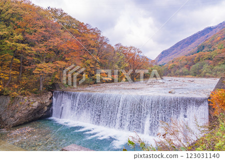 [Gunma Prefecture] Yusu River in Yusu Park 123031140