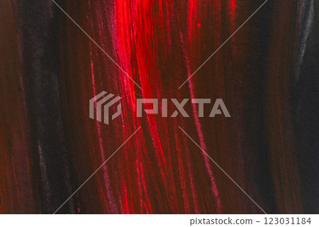 用紅色和黑色油漆塗的背景 用紅色和黑色油漆塗的背景 123031184
