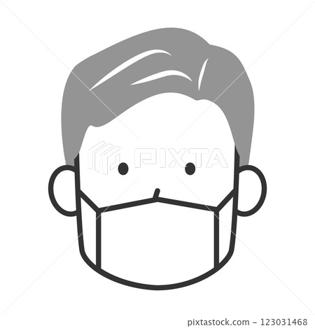 Mask Grandpa Mask Grandpa 123031468