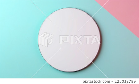 White blank board for copy space text sign banner or promotion 123032789