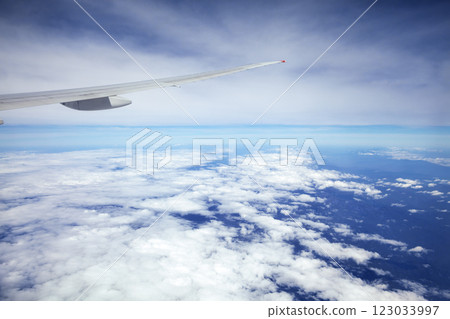 View from an airplane 123033997