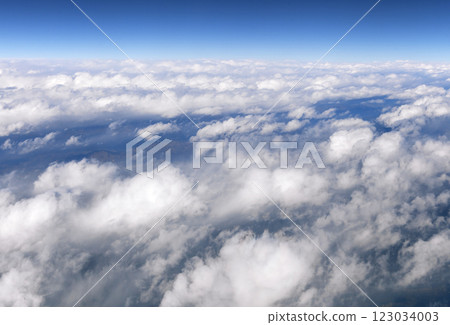 View from an airplane View from an airplane 123034003