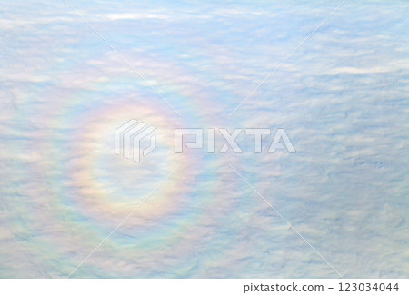 Glory around the shadow of a plane 123034044