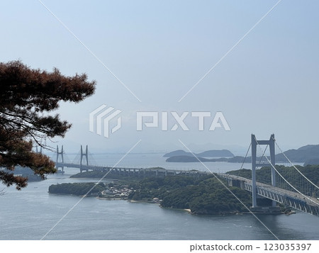 Washuzan的Seto Ohashi橋 Washuzan的Seto Ohashi橋 123035397