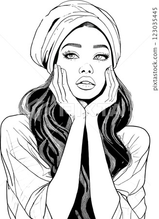 皮膚護理女人圖示 1 123035445